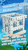 screenshot of Stacker Mahjong 3D
