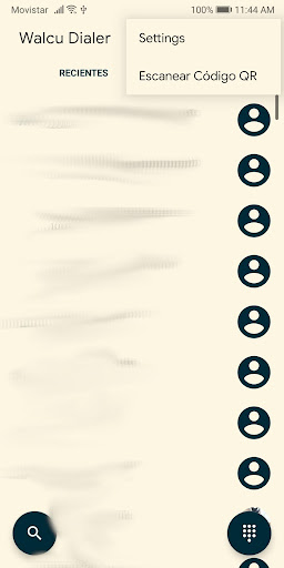 Android application Walcu Phone screenshort