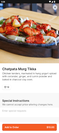 Saffron Indian Kitchen Philly Screen 3