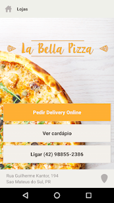Captura de Pantalla 2 La Bella Pizza SMS android