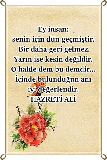 Android application Hazreti Ali (ra) Sözleri screenshort