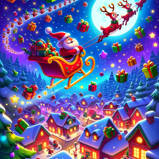 Santas Midnight Dash logo