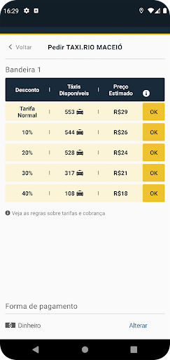 TAXI.RIO MACEIÓ - Passageiro Screen 3