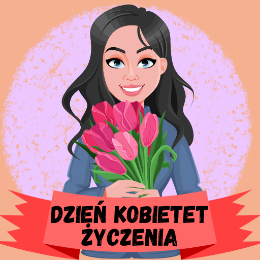 dzień kobietet życzenia 2024 logo
