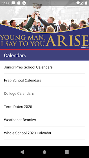 St Benedicts School Screen 2