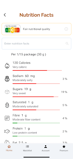 Ingredify - Allergens Checker Screen 2