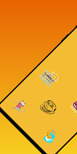 Android application Animated Stickers for WhatsApp screenshort