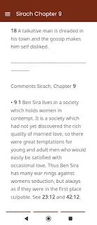 Catholic Bible with commentary