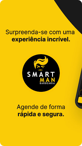 Android application Smart Man Barbearia screenshort