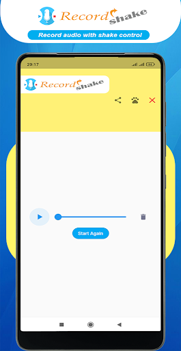 Recordshake Easy Voice Recorde Screen 3