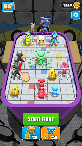 合并大师蓝怪, Merge Master Monster screenshot 5