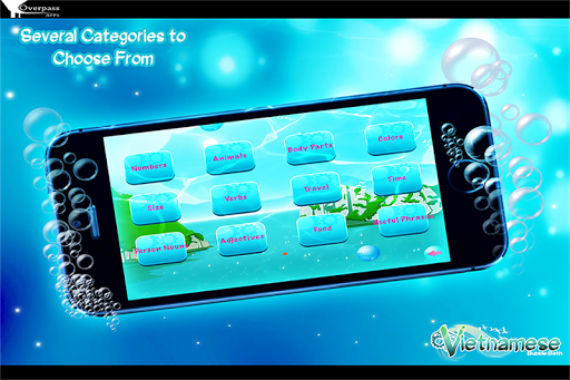 Learn Vietnamese Bubble Bath Screen 3