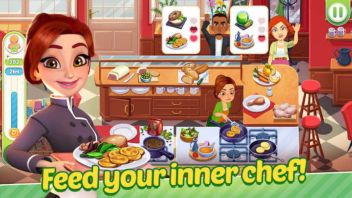Tải Delicious World – Romantic Cooking Game Hack/Mod thời gian