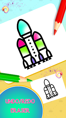 Planes Drawing & Coloring Bookのおすすめ画像4