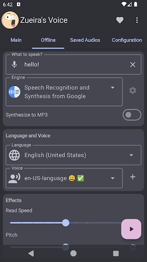 Zueira’s Voice: Text to Speech - Tools - apps