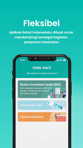 Android application Sehat Indonesiaku Training screenshort