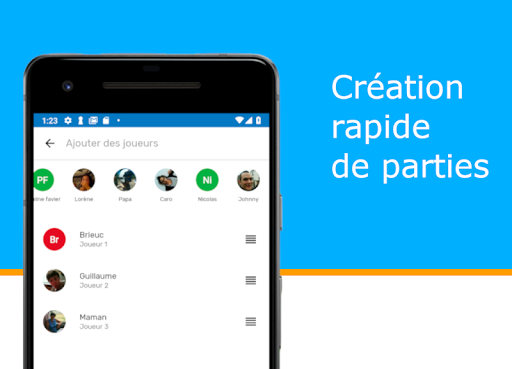 Compteur de Tarot Android Screen 3