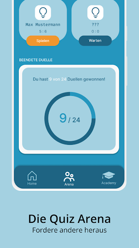 Android application moguru Academy screenshort