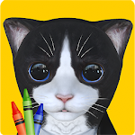 Paint my Cat: Color and Play Apk