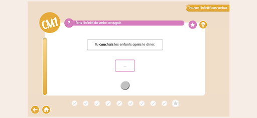 Quizztop+ Conjugaison CM Screen 3