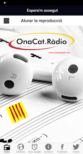 Android application OnaCat.Ràdio screenshort