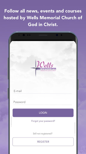 Android application Wells Memorial COGIC screenshort