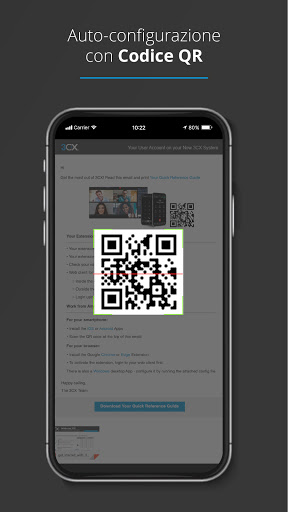 Anteprima dell'app