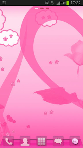 Theme valentine GO Launcher EX Screen 3