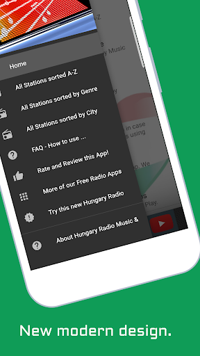 Hungarian Radio Music & News Screen 3