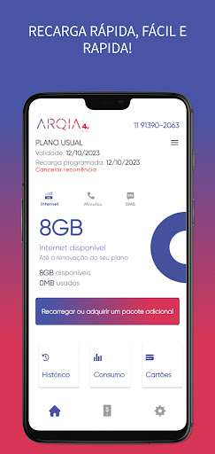 Android application Arqia4u screenshort