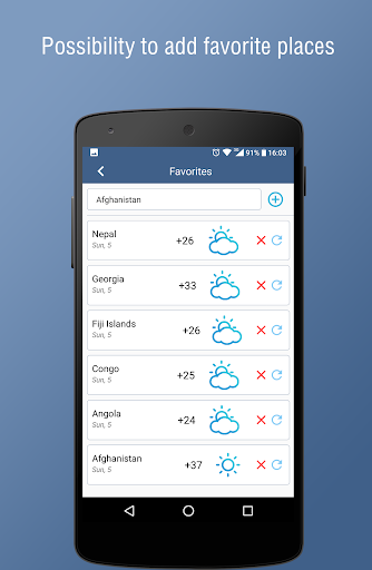 Weather forecast - Gidra.az Screen 2