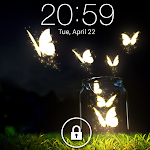 Cover Image of Descargar Butterfly Lock Screen 3.1 APK