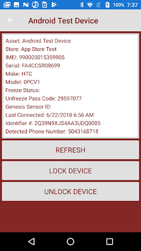 Android application BricTECH Manager screenshort