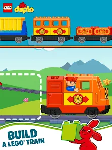 Lego Duplo Train with Train Track