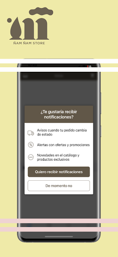 Android application Mesetarios screenshort