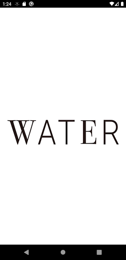 Android application WATER screenshort
