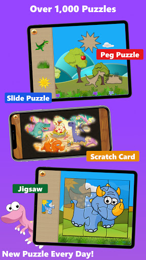 Screenshot of Dino Preschool Learning Games