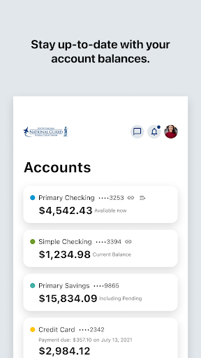 SC National Guard FCU Screen 3