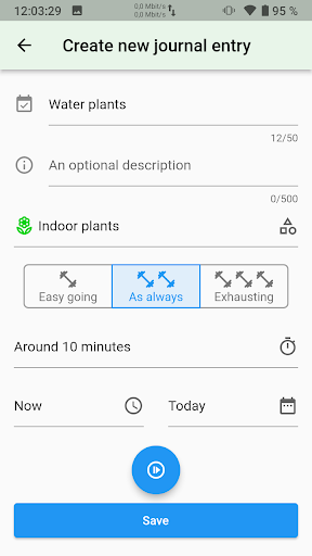Everyday Tasks Screen 2