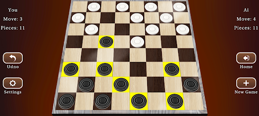 Android application Checkers 3D screenshort