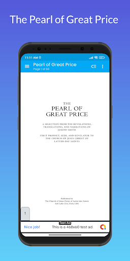 Android application Pearl of Great Price screenshort