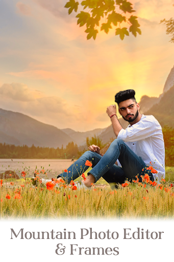 Nature photo frames and editor