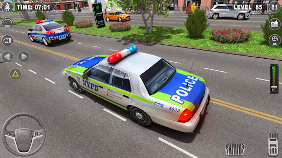US Police Car Driving Sim 3D Varies with device APK screenshots 4