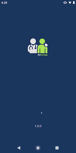Android application MyEmrApp screenshort