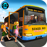School Bus Driver Simulator 2018: City Fun Drive icon