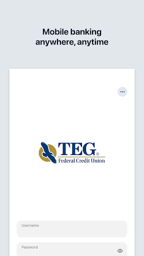 Android application TEG Federal Credit Union screenshort
