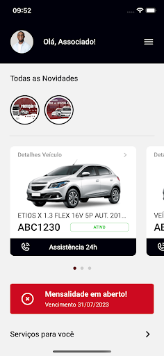 VIPCAR Proteção Veicular Screen 2