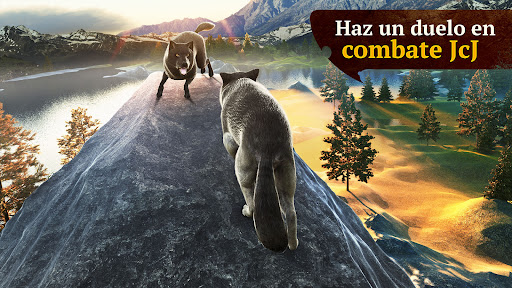 The Wolf: Juego de Animales Captura de Pantalla de la Aplicación Android 4