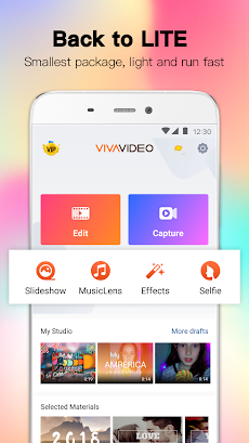 VivaVideo Lite:Slideshow Makerのおすすめ画像1