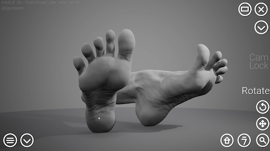 HAELE 3D - Feet Poser Lite